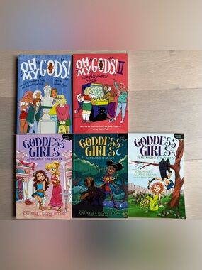 Oh My Gods & Goddess Girls Graphic Novels - Ages 11-14